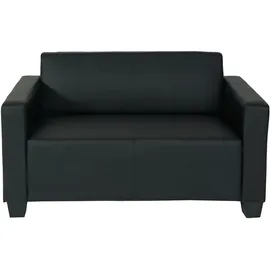 Mendler Sessel Lyon Kunstleder 2er 0 x 0 x 0 cm Schwarz