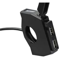 Daytona Motorrad Zubehör, Stromversorgung Usb Slim, 2Ports 4.8A (Acc)