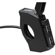 Daytona Motorrad Zubehör, Stromversorgung Usb Slim, 2Ports 4.8A (Acc)