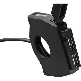 Daytona Motorrad Zubehör, Stromversorgung Usb Slim, 2Ports 4.8A (Acc)