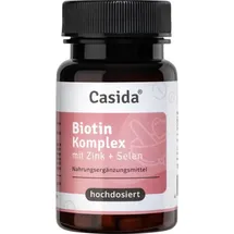 Casida GmbH Biotin Komplex 10 mg hochdosiert+Zink+Selen Tabletten