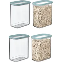 Mepal Modula grün 1500 ml 4-teiliges Set