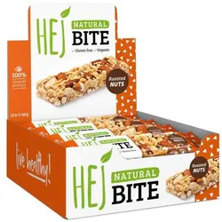 HEJ Natural HEJ Bite Organic (12x40g) Roasted Nuts Einheitsgröße