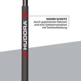 Hudora Basketballständer Competition Pro Schwarz 230 - 305 cm
