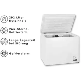 OK. OFZ 151 C W Gefriertruhe (C, 300 l, 835 mm hoch)