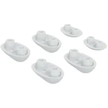 Geberit Set Ausgleichspuffer zu WC-Sitz 242973CG1 Deckel zu Geberit AquaClean 8/8000 plus