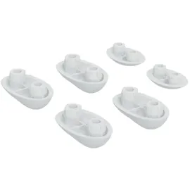 Geberit Set Ausgleichspuffer zu WC-Sitz 242973CG1 Deckel zu Geberit AquaClean 8/8000 plus