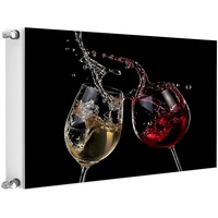 Tmk ArtDeko Heizkörperverkleidung Magnetisch Wohnliches Ambiente Einfache Befestigung 80x60