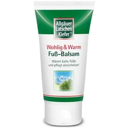 Allgäuer Latschen Kiefer Wohlig& Warm Fuß-Balsam 75 ml Balsam