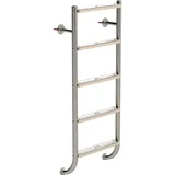 Ideal Edelstahl Modell 04 Eichenwald Poolleiter geteilt Ø40 5-stufig