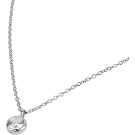 Tom Tailor Kette mit Anhänger Solitär-Optik Silber