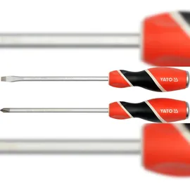 TRIZERATOP Bit-Schraubendreher mit Schlagkappe PH+Flach, magnetisch 2-teilig