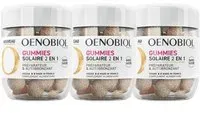 OENOBIOL Gummies Solaire 2 en 1 Préparateur & Autobronzant Pastille(S) 3x60 pc(s)