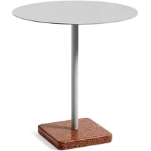 HAY Terrazzo Ø 70 cm grau/rot