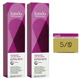 Londa Professional Permanent Color Creme 5/0 hellbraun 60 ml