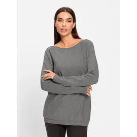 Heine Strickpullover grau 40