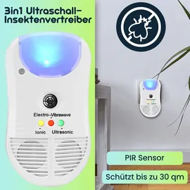casativo 3in1 Ultraschall Insektenvertreiber 2er-Set 128 g