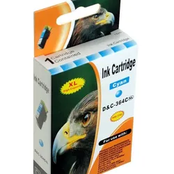 D&C Drukerpatrone Tinte ersetzt HP 364C XL cyan blau für HP Photosmart Drucker