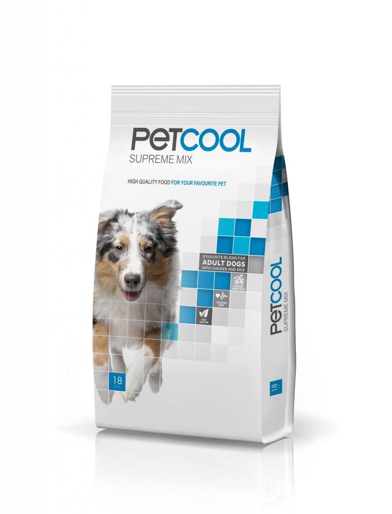 PETCOOL Supreme Mix für ausgewachsene Hunde 18kg (Rabatt für Stammkunden 3%)