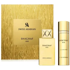 Swiss Arabian Shaghaf Oud Eau de Parfum 75 ml + Body Spray 75 ml Geschenkset