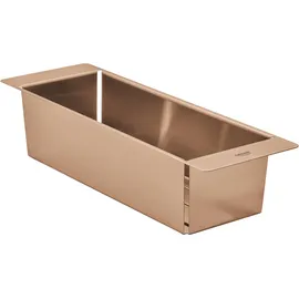 Grohe 40852DL0 Küchenspülen-Sieb 40852 450x150x100mm warm sunset gebürstet,