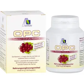 Avitale OPC Traubenkern Vegi Kapseln 100 St
