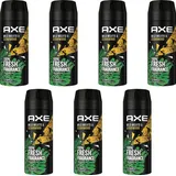 Axe Deo Axe Wild 6 x 150ml Deospray Deodorant Bodyspray ohne Aluminium