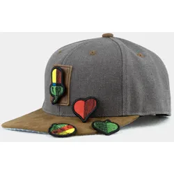 BAVARIAN CAPS Cap Schafkopf: Transformer - dunkelgrau (Snapback) DUNKELGRAU - 