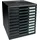 Exacompta 302414D Modulo A4, 10 Schubladen schwarz