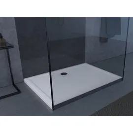 Aurlane Duschwanne Pure Rechteck 120 cm x 90 cm Weiß