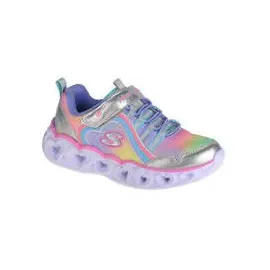 SKECHERS Heart Lights Rainbow Lux