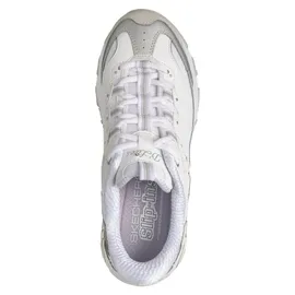 SKECHERS D'Lites Smooth Nostalgia Damen Beige/Silber 37,5