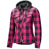 Held Lumberjack II Damen Motorrad Textiljacke Schwarz/Pink XXL