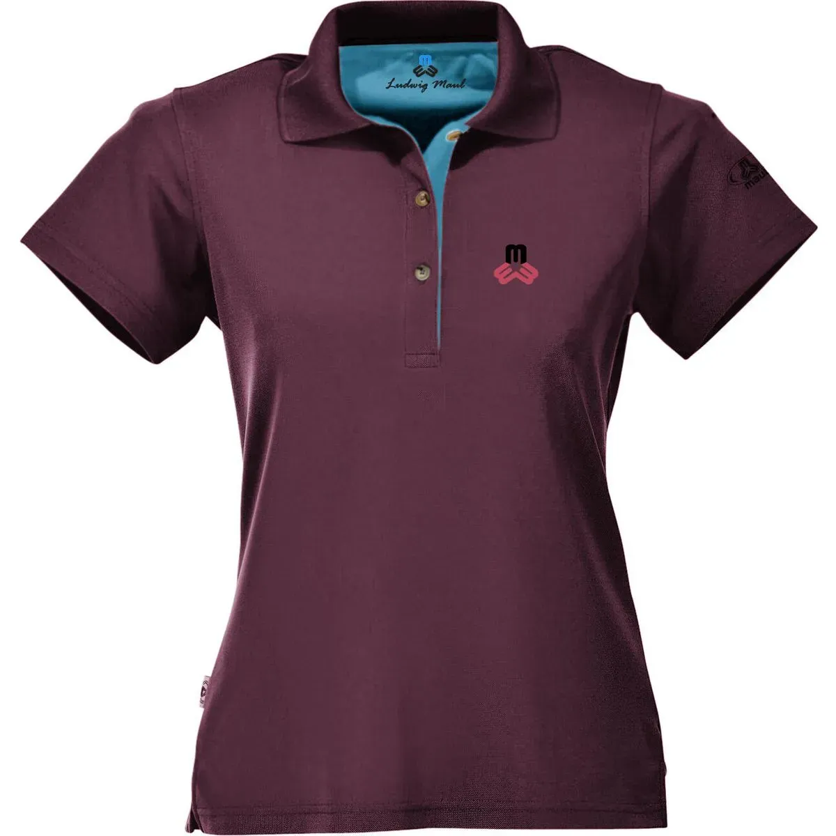 MAUL Sport Aeschi Fresh - 1/2 Poloshirt purple (8013) 34