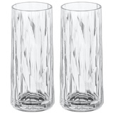 Koziol Club No. 3 Longdrinkglas Superglas 2er Set transparent
