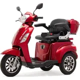 Efun ECO ENGEL 500 Rot, 25 km/h, Seniorenmobil Elektromobil Seniorenfahrzeuge