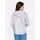 Classic Basics Shirtjacke CLASSIC BASICS "Sweatjacke", Damen, Gr. 56, weiß, hellgrau, bedruckt, 100% Baumwolle, gemustert, mehrfarbig, Shirts Shirtjacke