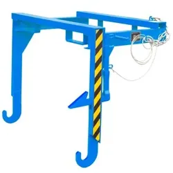 Traverse zum Auskippen BSK 90, blau RAL 5012