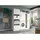xonox.home Free Waschmaschinenschrank 66 x 195 cm Weiß Spanplatte