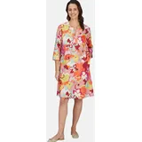 White Label Midikleid Floral Orange 48