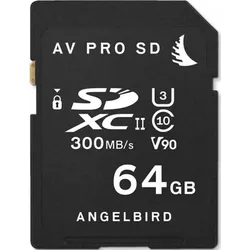 ANGELBIRD SDXC-Card AV PRO Mark II UHS-II 64GB 300MB/s Class 10 V90