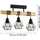 EGLO Pendelleuchte Townshend 5 schwarz braun 55 x 20 x 36 cm