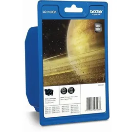 Brother LC-1100HY-BK schwarz 2er Pack