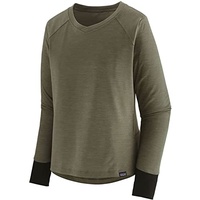 Patagonia Damen W's L/S Dirt Craft Jersey T-Shirt, Grasgrün, Medium