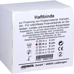 HAFTBINDE elastisch 6 cmx20 m 1 St Binden