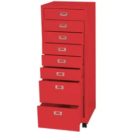 Mendler HWC-L49 Aktenschrank 115x40x41 rot