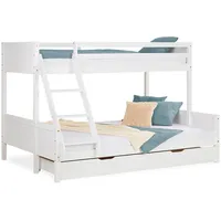 Homestyle4u Etagenbett 90x200 und 140x200 cm, Kinder- & Jugendzimmer, Kindermöbel, Kinderbetten, Etagenbetten