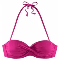 s.Oliver Bandeau-Bikini-Top Damen Pink 34 Cup C