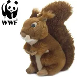 WWF - Plüschtier - Eichhörnchen (23cm, sitzend) lebensecht Kuscheltier Stofftier