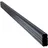 Floraworld Bohlenzaun 200 x 10 cm Grau
